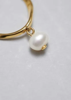 Best Sale & Other Stories Bague à Pendentif Avec Une Perle