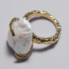 Best Sale & Other Stories Bague à Perle D’eau Douce Style Baroque Perles/Doré