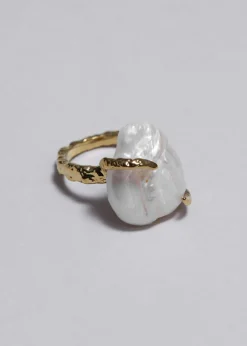 Best Sale & Other Stories Bague à Perle D’eau Douce Style Baroque Perles/Doré