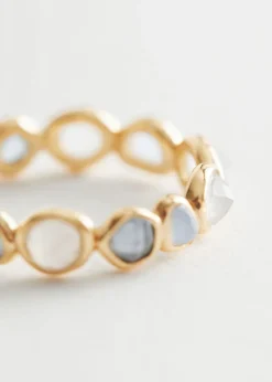 Store & Other Stories Bague En Pierres De Verre Naturelles