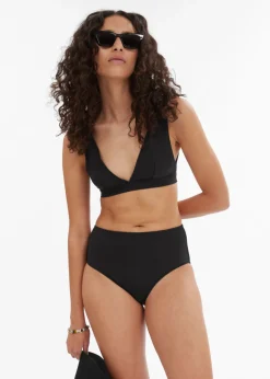 Fashion & Other Stories Bas De Bikini Côtelé à Taille Haute