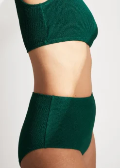 Best & Other Stories Bas De Bikini Texturé Vert foncé