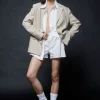 Store & Other Stories Blazer Ajusté En Lin
