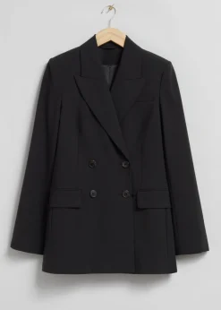 Shop & Other Stories Blazer Habillé Noir