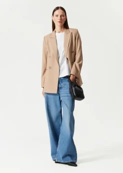 Best & Other Stories Blazer Habillé Beige poussiéreux