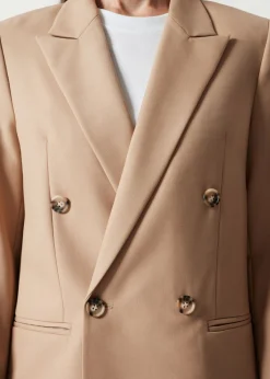 Best & Other Stories Blazer Habillé Beige poussiéreux