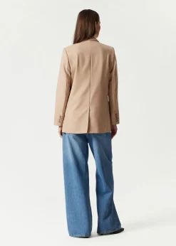 Best & Other Stories Blazer Habillé Beige poussiéreux