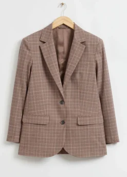 Discount & Other Stories Blazer Oversize à épaulettes
