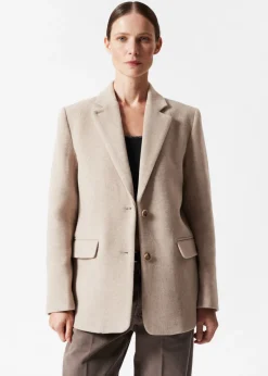 Cheap & Other Stories Blazer Oversize En Laine