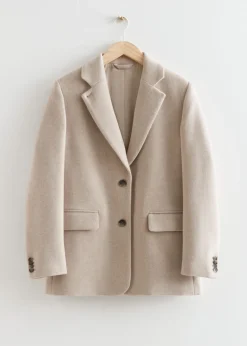 Cheap & Other Stories Blazer Oversize En Laine