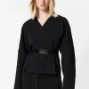 Sale & Other Stories Blazer Sans Col Noir