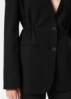 Online & Other Stories Blazer Sans Col Noir