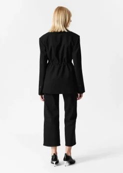 Online & Other Stories Blazer Sans Col Noir