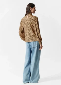 Clearance & Other Stories Blouse à Col Montant