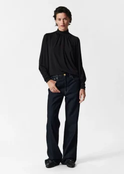 Clearance & Other Stories Blouse à Col Montant