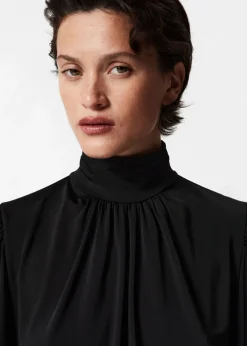 Clearance & Other Stories Blouse à Col Montant