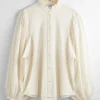 Best Sale & Other Stories Blouse à Col Volanté