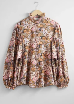 Best Sale & Other Stories Blouse à Col Volanté