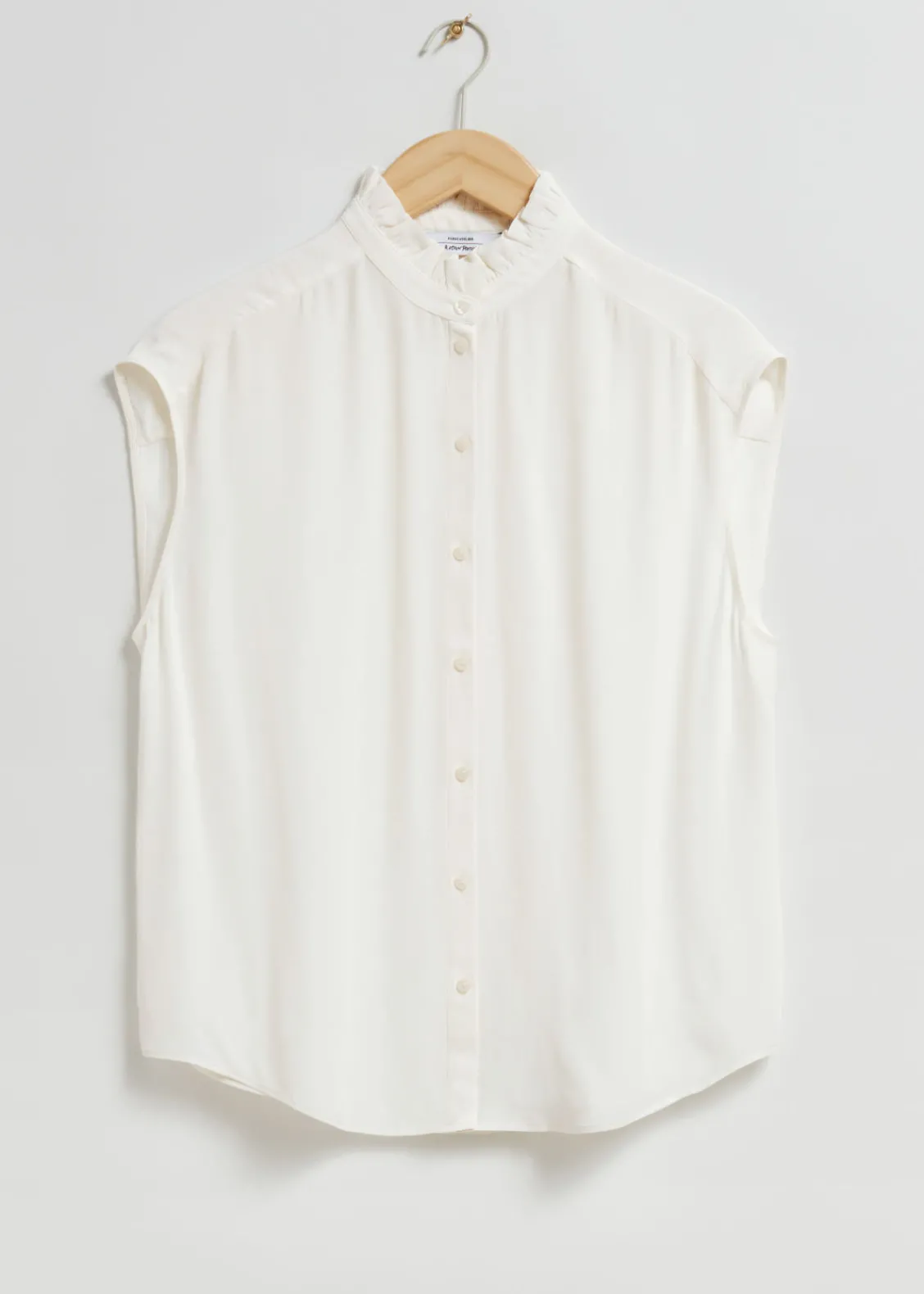 Sale & Other Stories Blouse à Col Volanté