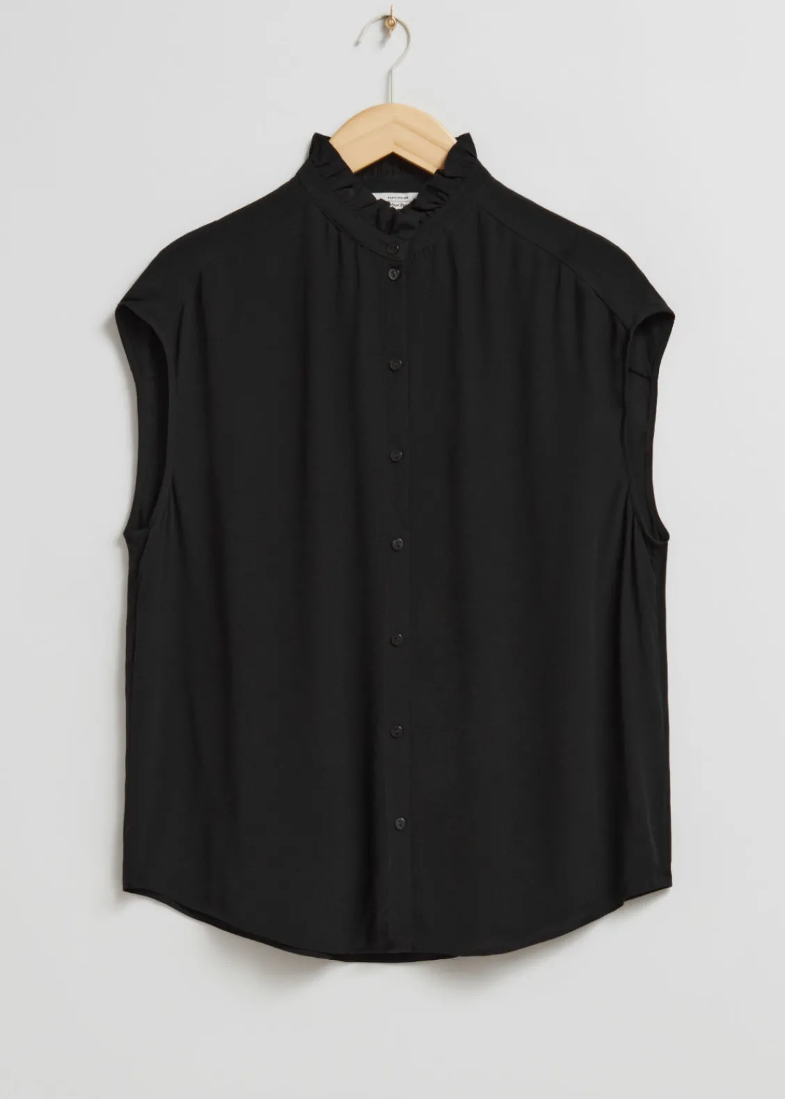 Sale & Other Stories Blouse à Col Volanté