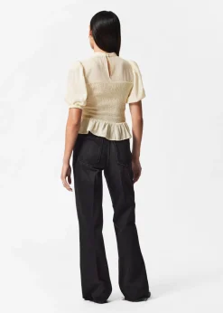 Fashion & Other Stories Blouse à Smocks Et à Basque