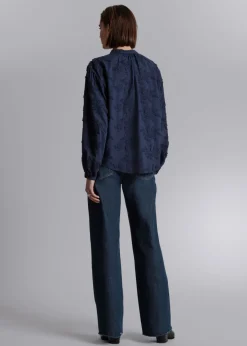 Best & Other Stories Blouse Ample à Fleurs En Appliqué