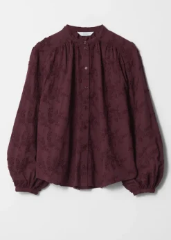 Best & Other Stories Blouse Ample à Fleurs En Appliqué