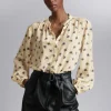 Sale & Other Stories Blouse Décontractée En Soie