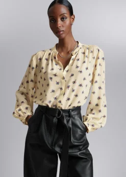 Sale & Other Stories Blouse Décontractée En Soie