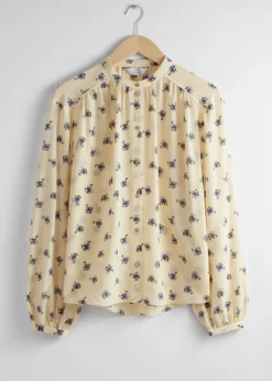 Sale & Other Stories Blouse Décontractée En Soie