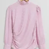 Flash Sale & Other Stories Blouse Drapée Motifs fleuris roses