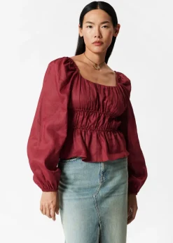 Store & Other Stories Blouse Froncée