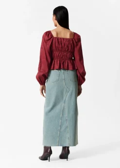 Store & Other Stories Blouse Froncée