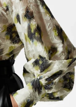 Shop & Other Stories Blouse Imprimée Imprimé blanc