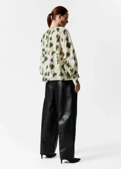 Shop & Other Stories Blouse Imprimée Imprimé blanc