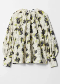 Shop & Other Stories Blouse Imprimée Imprimé blanc