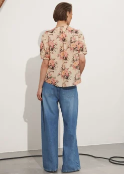 New & Other Stories Blouse Oversize à Manches Ballon