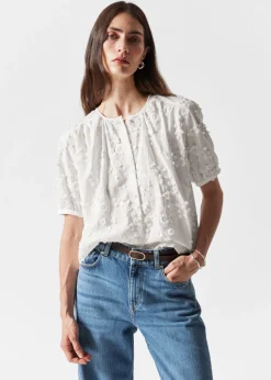 New & Other Stories Blouse Oversize à Manches Ballon