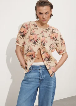 New & Other Stories Blouse Oversize à Manches Ballon