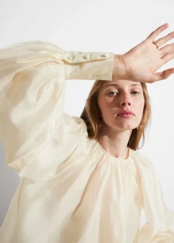 New & Other Stories Blouse Transparente