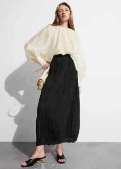 New & Other Stories Blouse Transparente