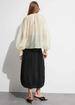 New & Other Stories Blouse Transparente