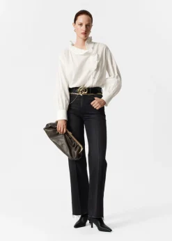 Online & Other Stories Blouse Volantée Blanc