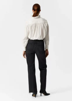 Online & Other Stories Blouse Volantée Blanc