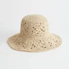 Sale & Other Stories Bob En Paille Crocheté Paille naturelle
