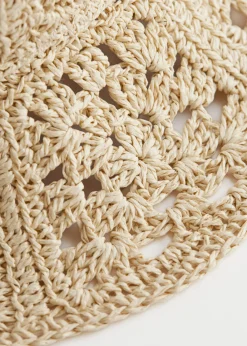 Sale & Other Stories Bob En Paille Crocheté Paille naturelle