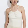 Fashion & Other Stories Body à Bretelles En Corde Blanc