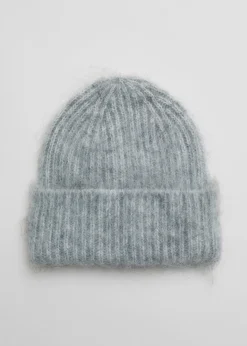 Store & Other Stories Bonnet En Mohair Mélangé Brossé