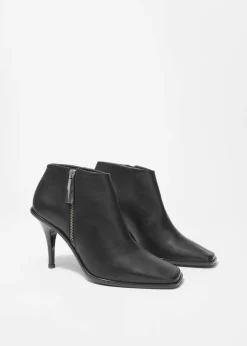 Cheap & Other Stories Bottines à Bouts Carrés Noir