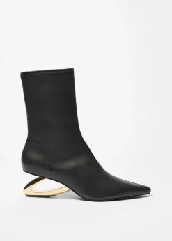 Clearance & Other Stories Bottines à Talons Sculpturaux Noir